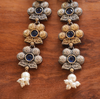 Indhrani Oxidized earring