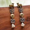 Nandi Oxidized Hanging Earring