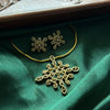 Premium Kolam Design Pedant with Chain