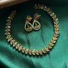Multi Crystal Petal Necklace