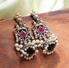 Noor Oxidized Jhumka