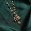 Antique peacock AD Necklace