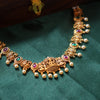 Mayura Lakshmi Necklace with Ruby and Emerald