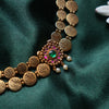 Layered Kaashi with Pendant with earring