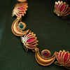 Chaandh Kamal Necklace with earring