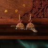 Gold Pink Drop Earring