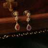 Ruby Necklace with floral stone