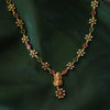 Simple lakshmi necklace with stones