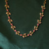 Floral petal necklace