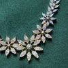 AD floral star Necklace