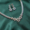 AD floral star Necklace