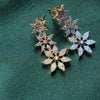 AD floral star Necklace