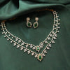 Double layered AD stone with emerald
