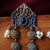 Blue Maharani Oxidized
