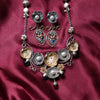 Sagarika Oxidized Necklace