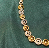 Gold Ball AD Necklace