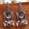 Chaand Chidiya Oxidized Earring
