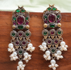 Ratnavali Oxidized Earring