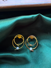 Noor pearl hoop