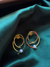 Noor pearl hoop