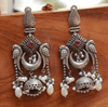 Chaand Chidiya Oxidized Earring - gulnoorbymalavika