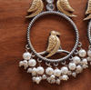 Chidiya Hoop Oxidized earring - gulnoorbymalavika