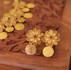 Floral Kaashi Necklace Multi colour - gulnoorbymalavika