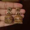 Floral Ruby Jhumka GUL-030 - gulnoorbymalavika