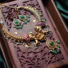 Gaja Lakshmi necklace with earring GUL-053 - gulnoorbymalavika