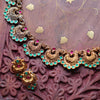 Green Peacock Necklace with Earring GUL-054 - gulnoorbymalavika