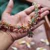 Haathi Polki replica with earring GUL-75 - gulnoorbymalavika