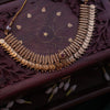 Heavy Gold Replica Necklace without Earring GUL-062 - gulnoorbymalavika