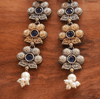 Indhrani Oxidized earring - gulnoorbymalavika