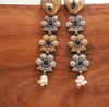 Indhrani Oxidized earring - gulnoorbymalavika