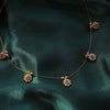 Invisible Chain with Earring GUL-059 - gulnoorbymalavika