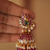 Kemp Ruby jhumka - gulnoorbymalavika