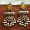 Manjari Oxidized earring - gulnoorbymalavika