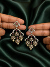 Mehfil Fall Earring Ruby - gulnoorbymalavika