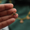 Mini Cascade with earring - gulnoorbymalavika