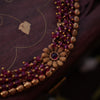 Pushpa Veni Pink Necklace with Earring GUL-061 - gulnoorbymalavika