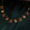 Simple Haathi Necklace with earring