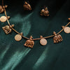 Simple Haathi Kaashi Maala with earring GUL-070 - gulnoorbymalavika