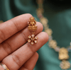 Simple Lakshmi Necklace with Multi Stones - gulnoorbymalavika