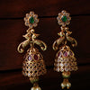 Small bell Mayuri Jhumka with stone GUL-032 - gulnoorbymalavika