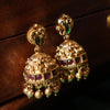 Traditional small Jhumka Square Stone GUL-029 - gulnoorbymalavika
