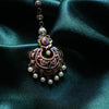 White stones with pearl Mang Tika GUL-047 - gulnoorbymalavika